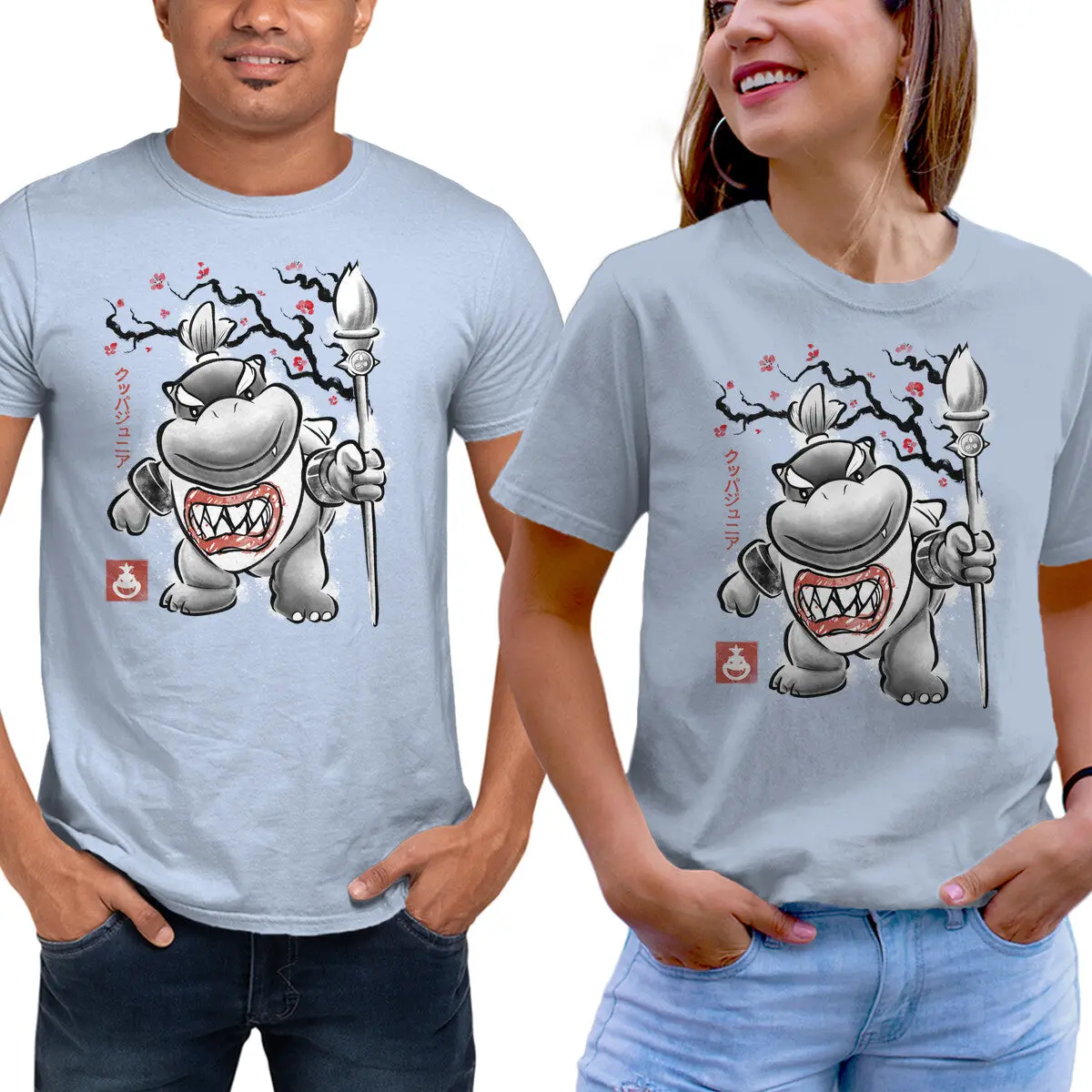 Prince Koopa Sumi-E Art T-Shirt - Image 5