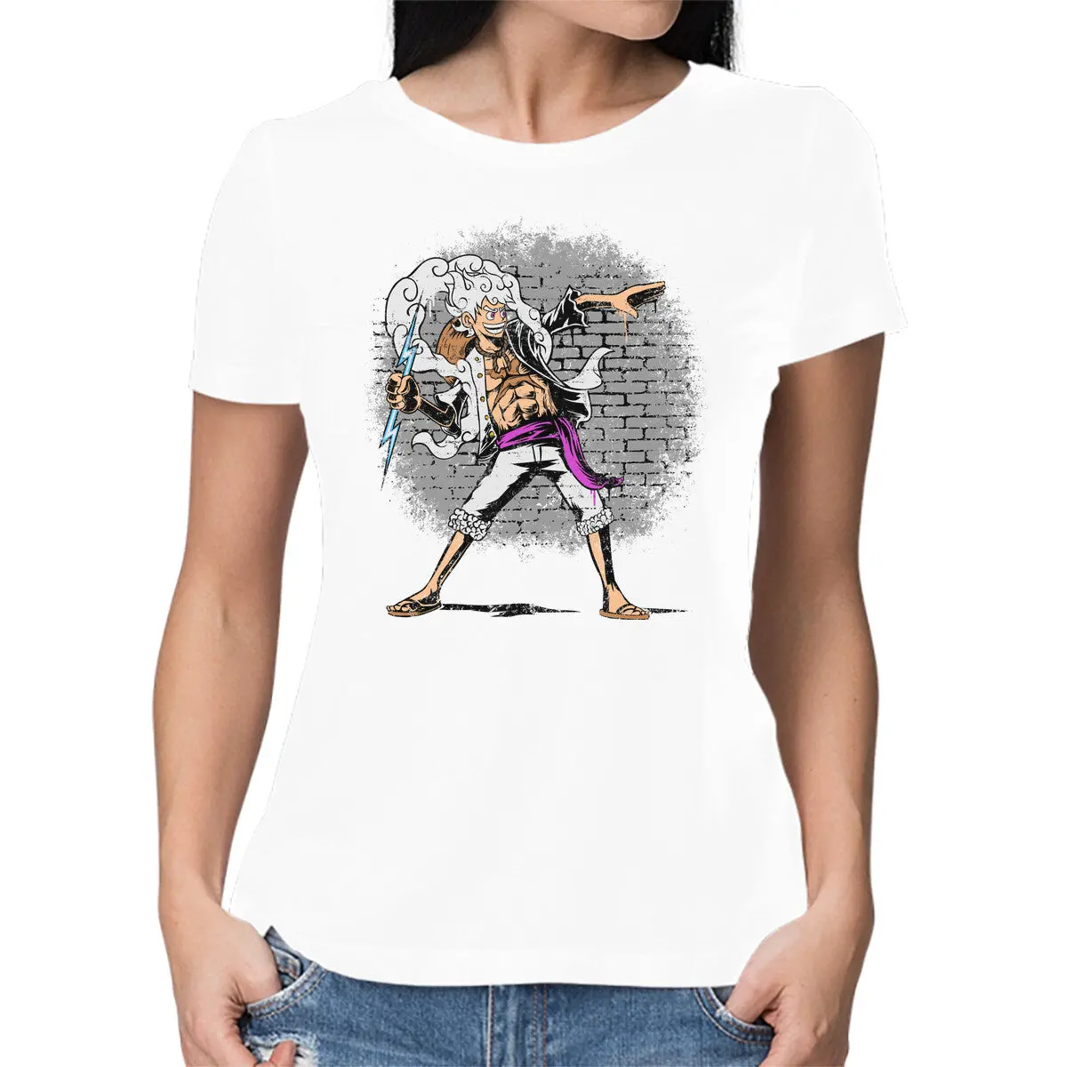 Kaminari Thrower Women's Basic T-Shirt - Image 13