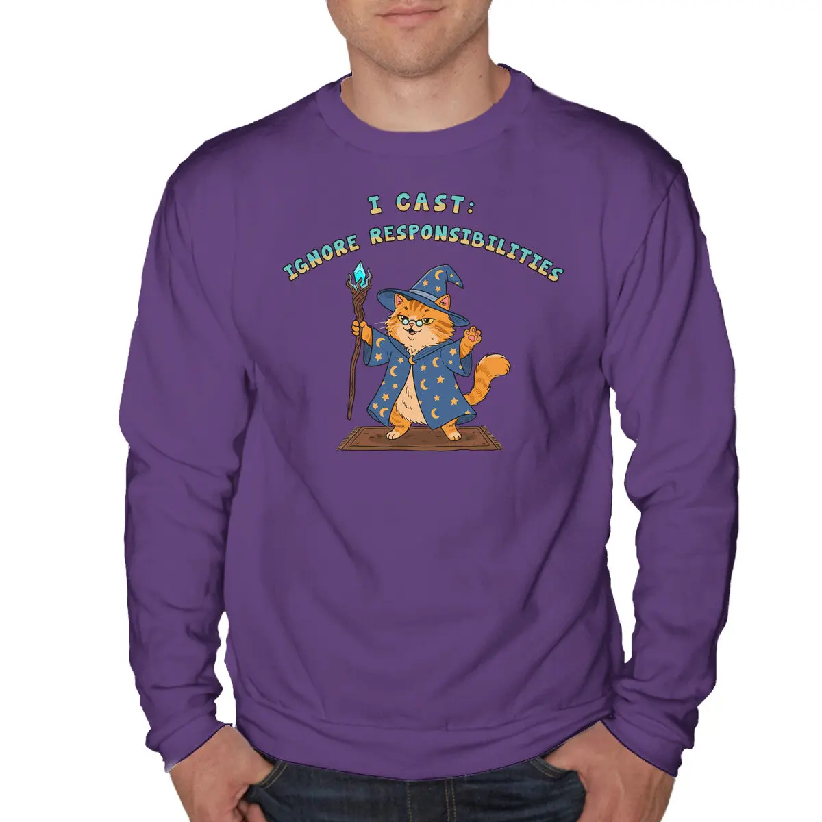 Effortless Unisex Sweatshirt – Embrace Playful Rebellion - Image 13