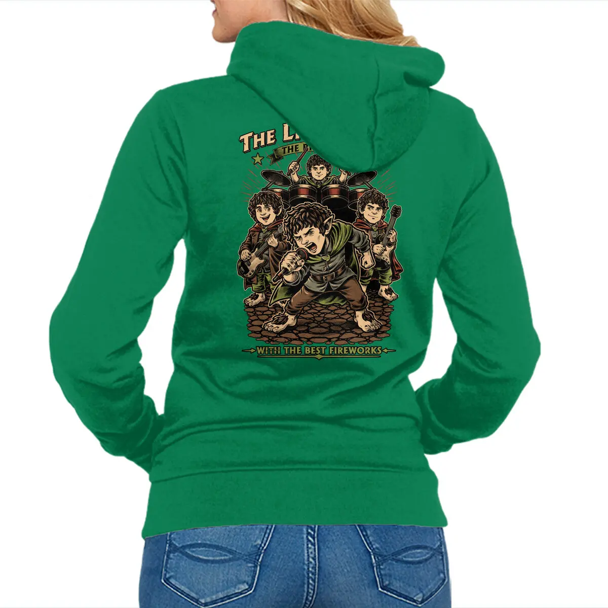 Fantasy-Themed Zip Hoodie Inspired by Medieval Films - Image 7
