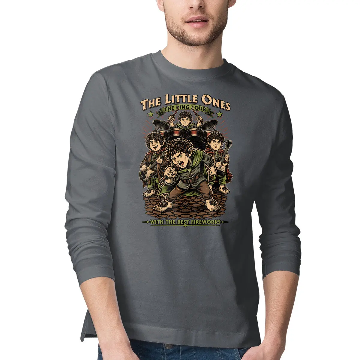 Fantasy Movie Long-Sleeve T-Shirt for Men - Image 7