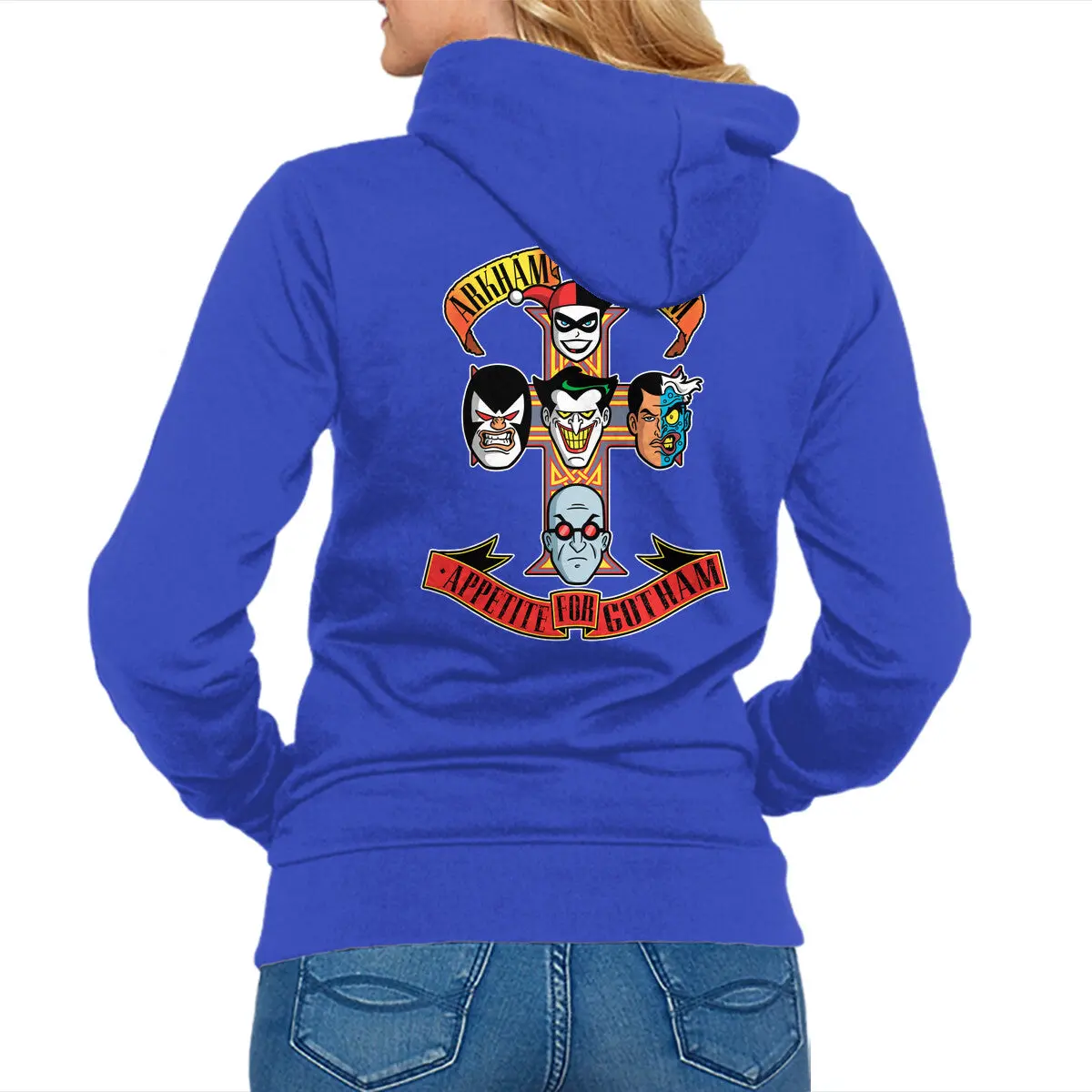 Gotham-Inspired Unisex Zip-Up Sweatshirt - Image 7