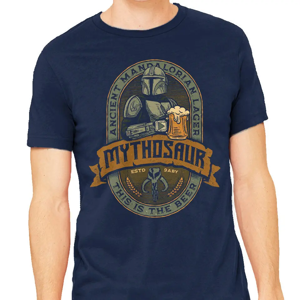 Mythosaur Lager Graphic T-Shirt - Image 5