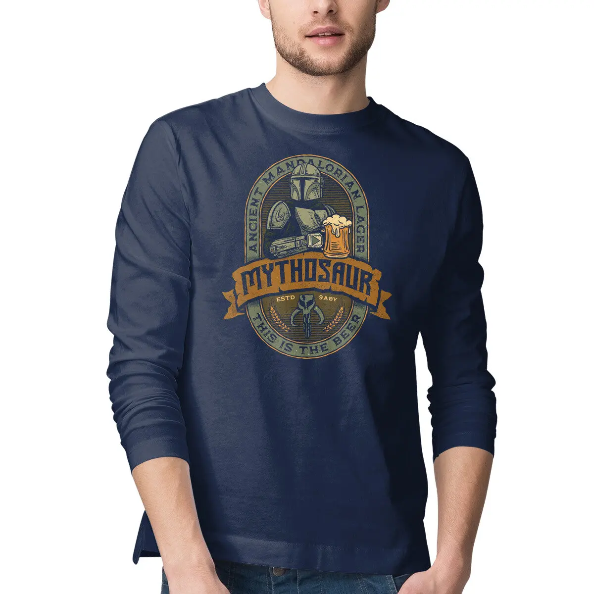 Mythosaur Brewery Graphic T-Shirt - Image 4