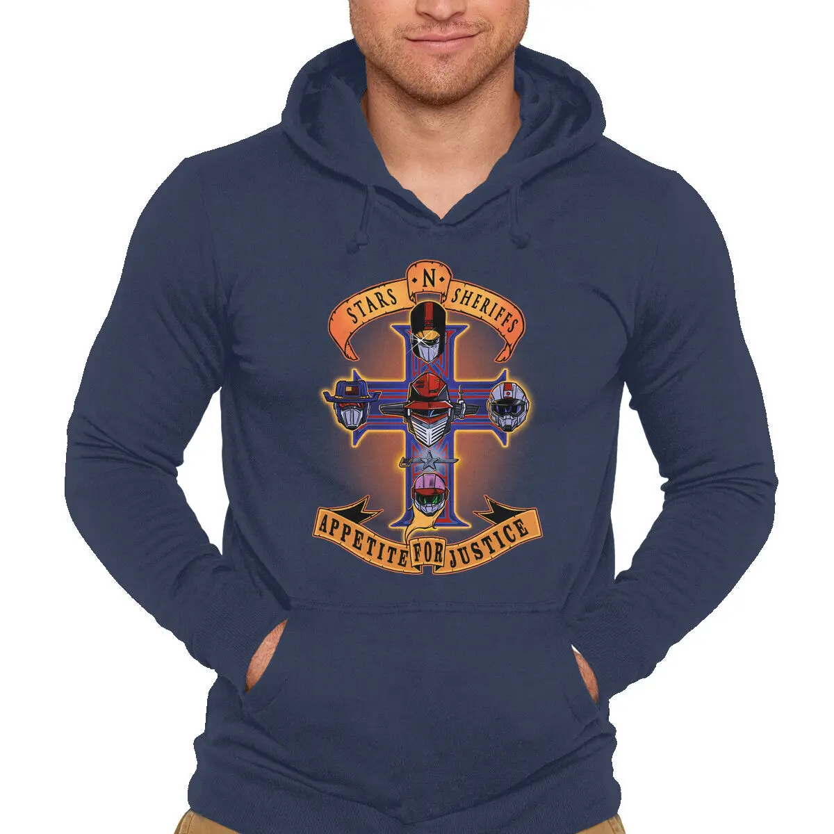 Stars & Sheriffs Unisex Pullover Sweatshirt - Image 4