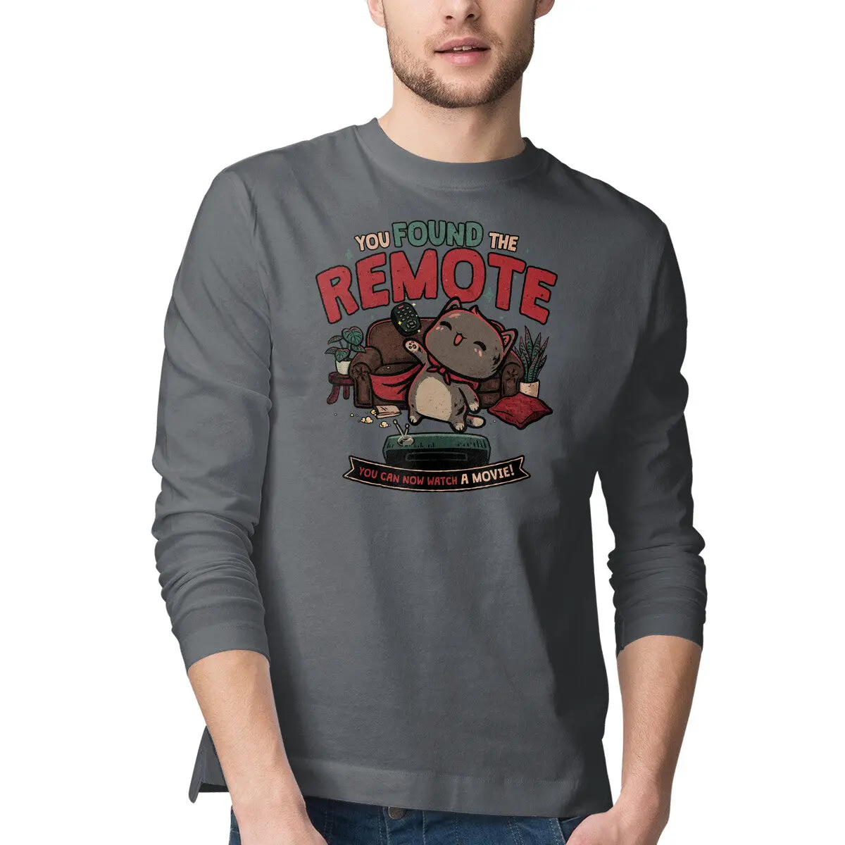 The Lost Remote Graphic T-Shirt - Image 7