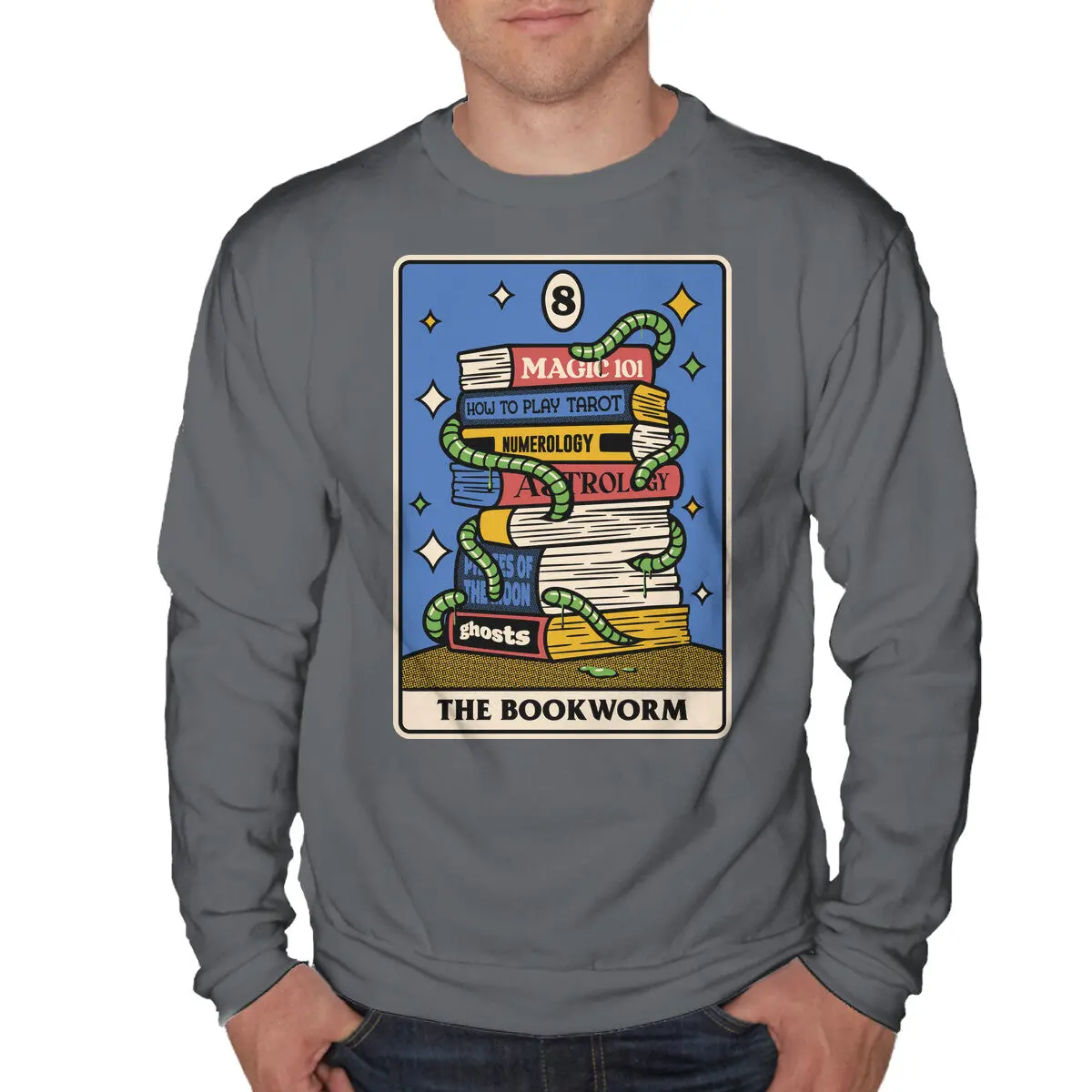 Bookworm Tarot Sweatshirt - Image 7
