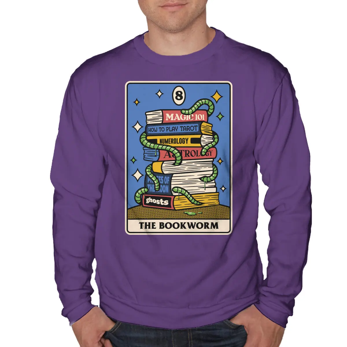 Bookworm Tarot Sweatshirt - Image 10