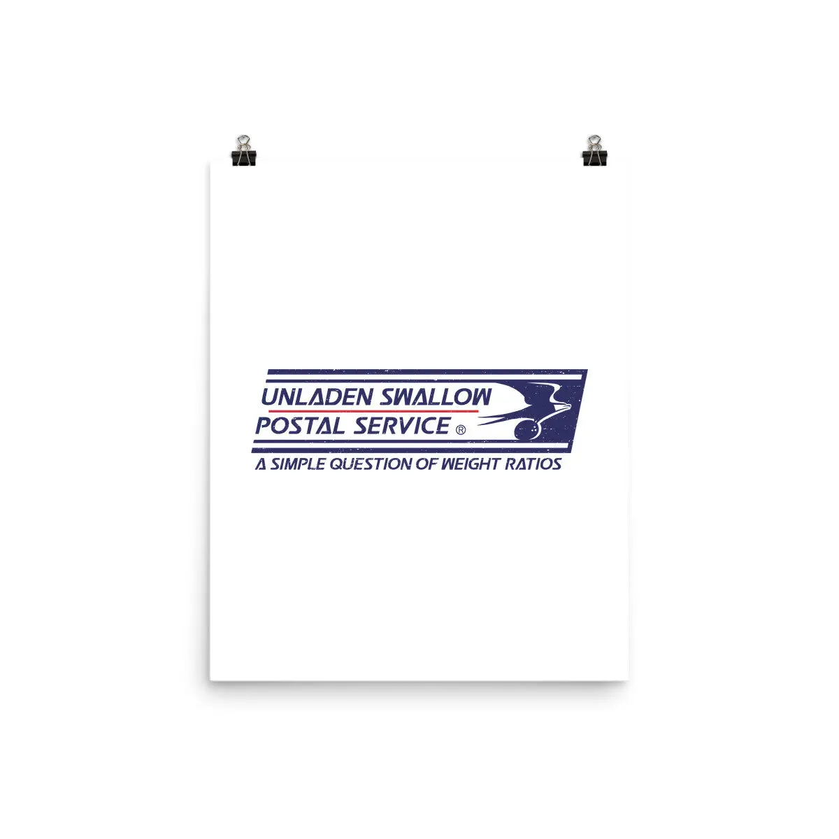 Unladen Swallow Postal Service 1
