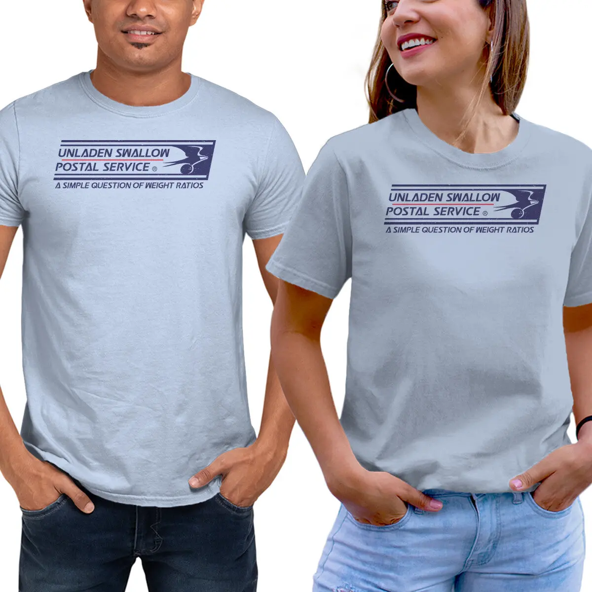 Unladen Swallow Postal Theme T-Shirt - Image 5