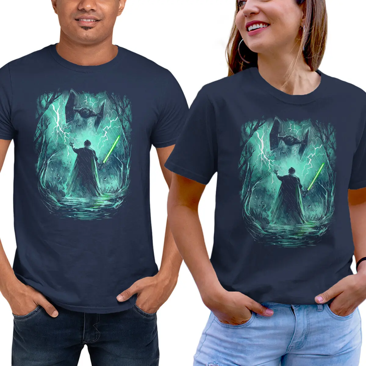 Jedi Knight Graphic T-Shirt - Image 5