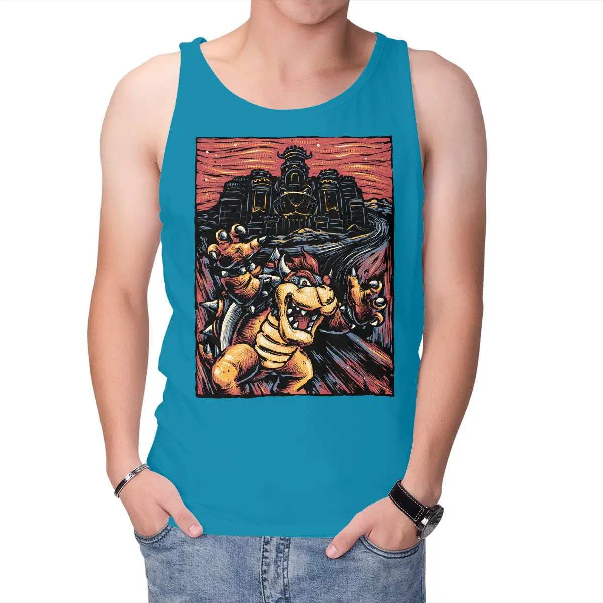 Scream for the Princess Unisex Tank Top - Image 10