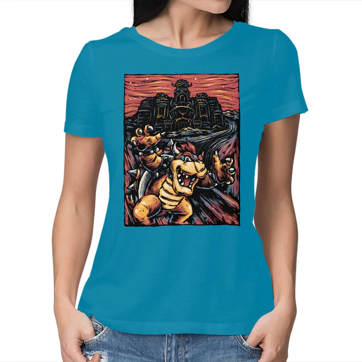 Scream for the Princess Women's Basic Tee - Image 13