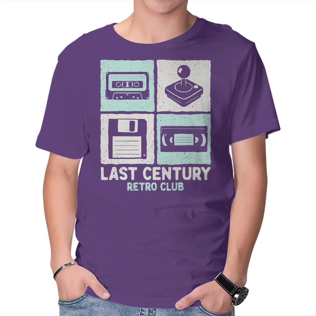 Vintage Retro Tee for Men – Classic Club Design - Image 13