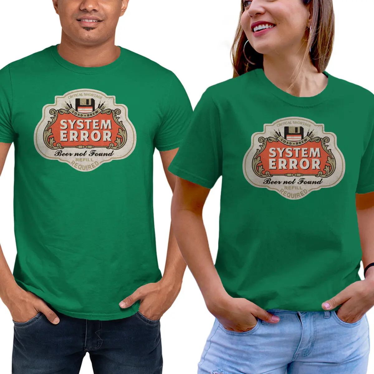 System Error: Beer Not Found T-Shirt - Image 13