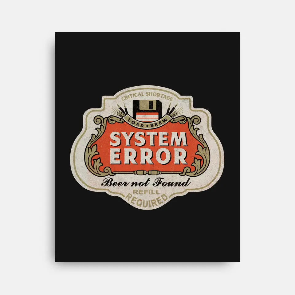 System Error Beer Not Found 2