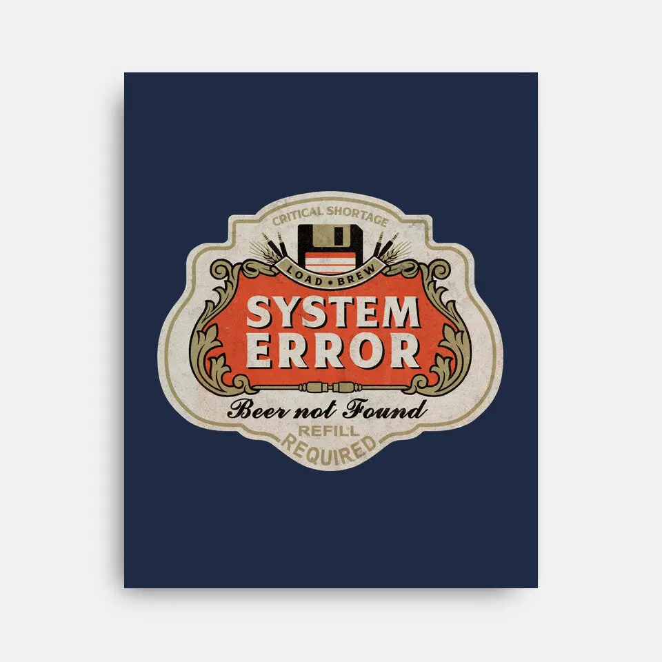 System Error Beer Not Found 5