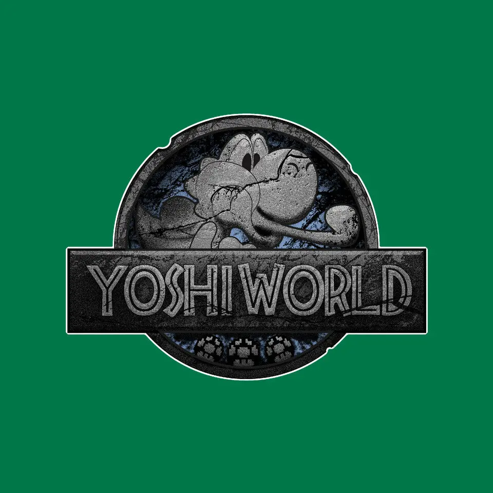 Green Dino World 16