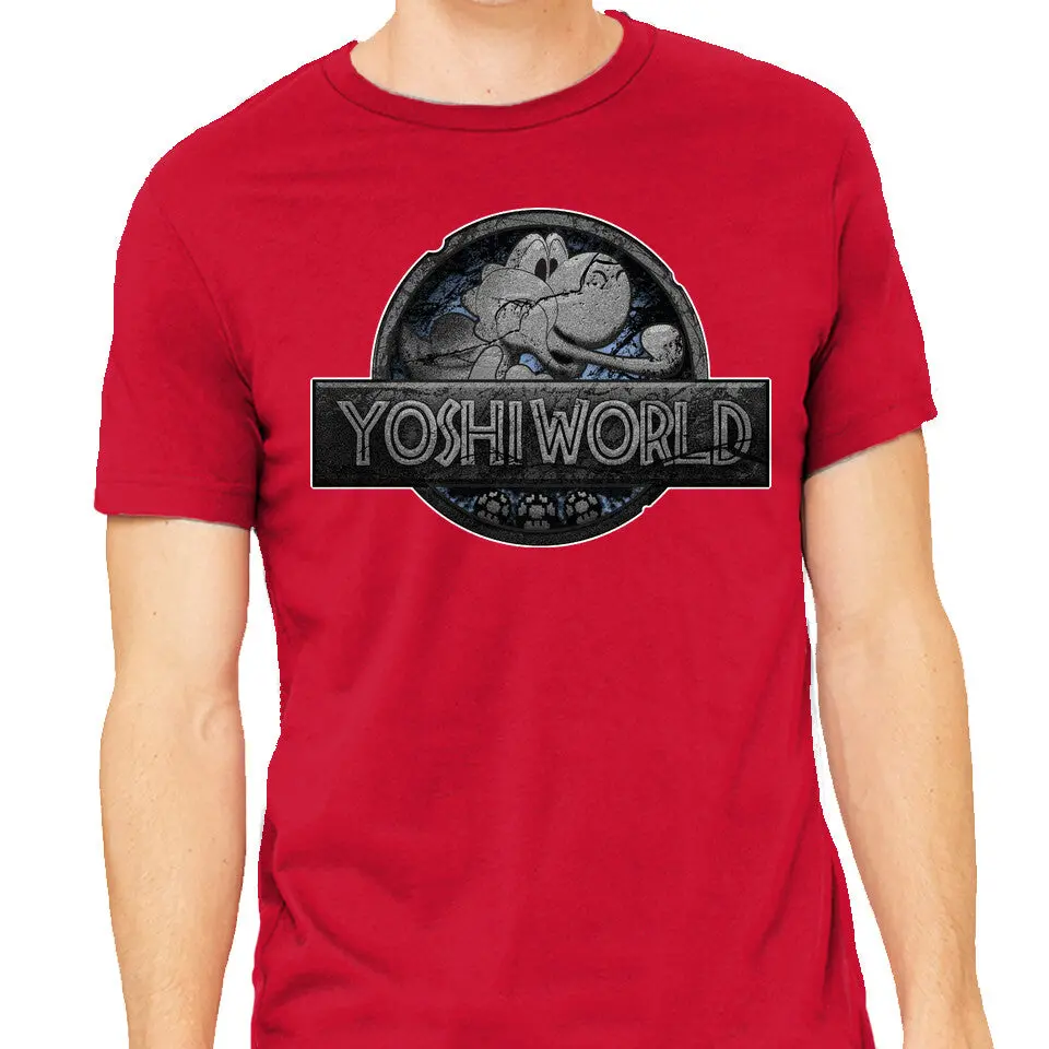Green Dino World T-Shirt - Image 9