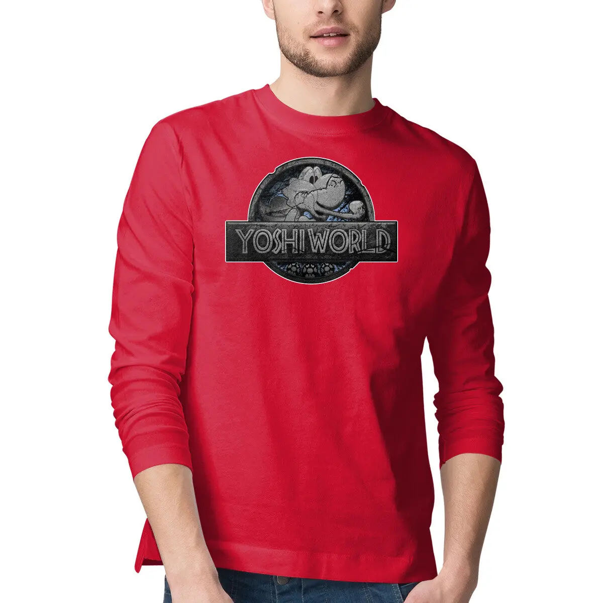 Green Dinosaur World T-Shirt - Image 7