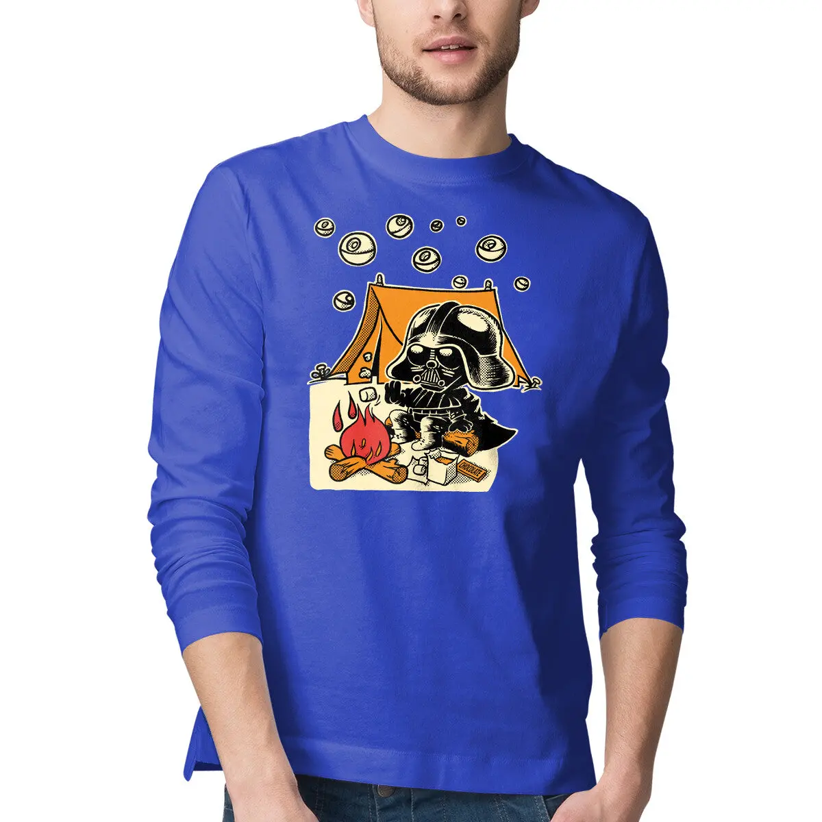 Under Death Stars Graphic Tee - Image 10