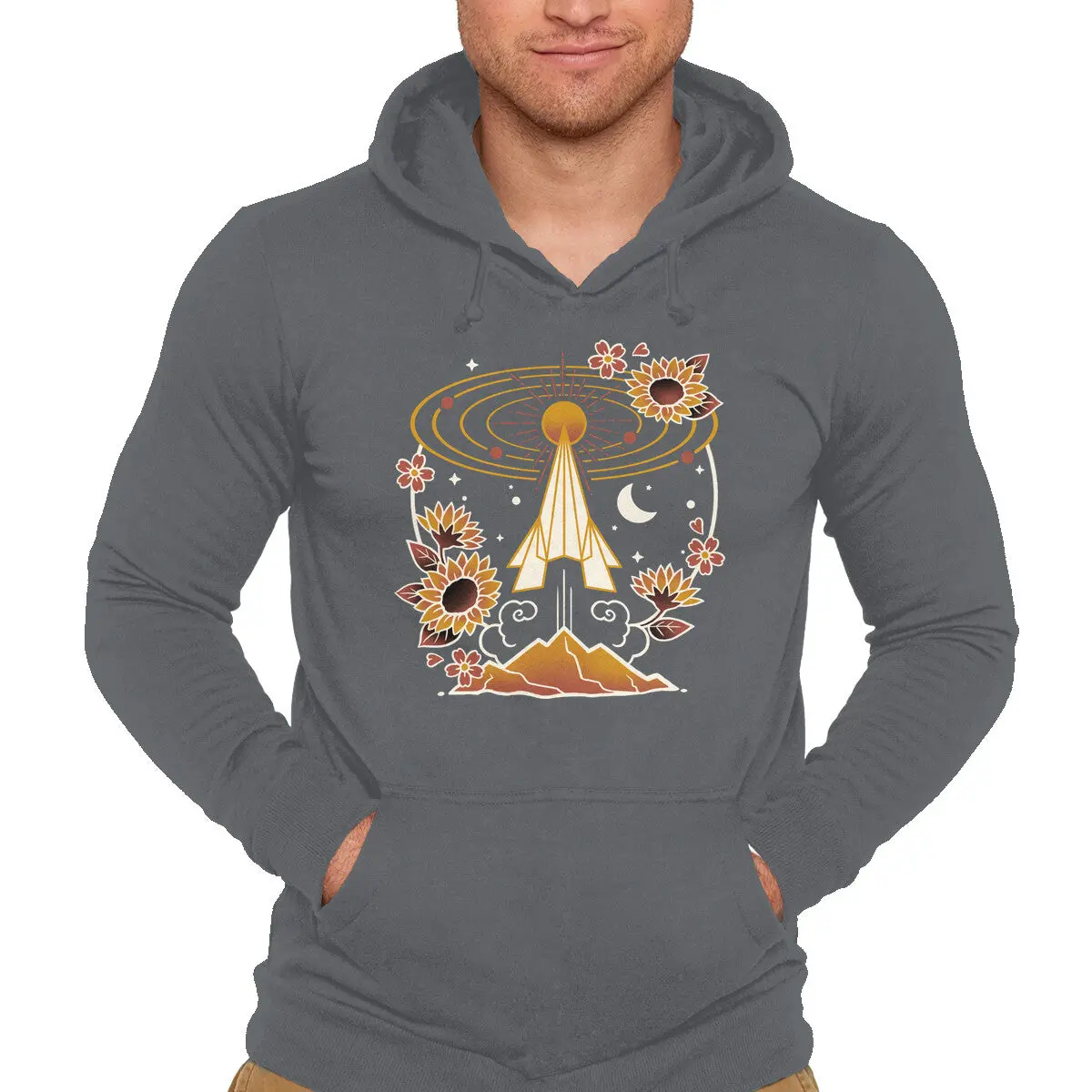 Origami Spaceship Sweatshirt - Image 7