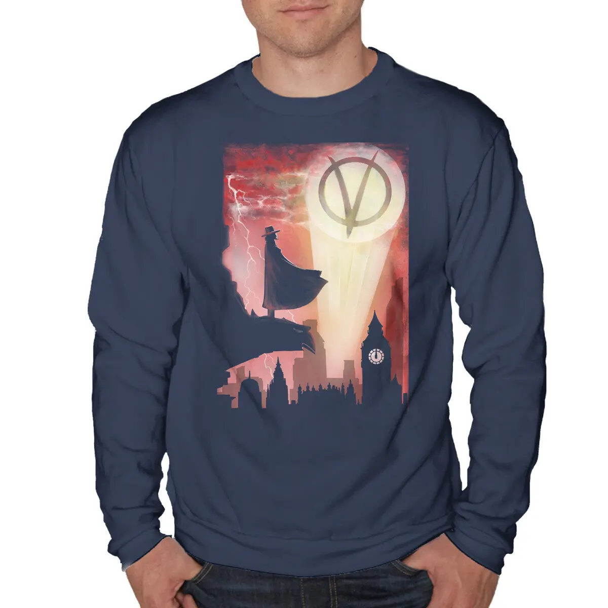 Anarchy Knight Unisex Sweatshirt - Image 4