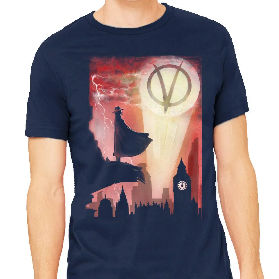 Anarchy Knight Heavyweight T-Shirt for Men - Image 5