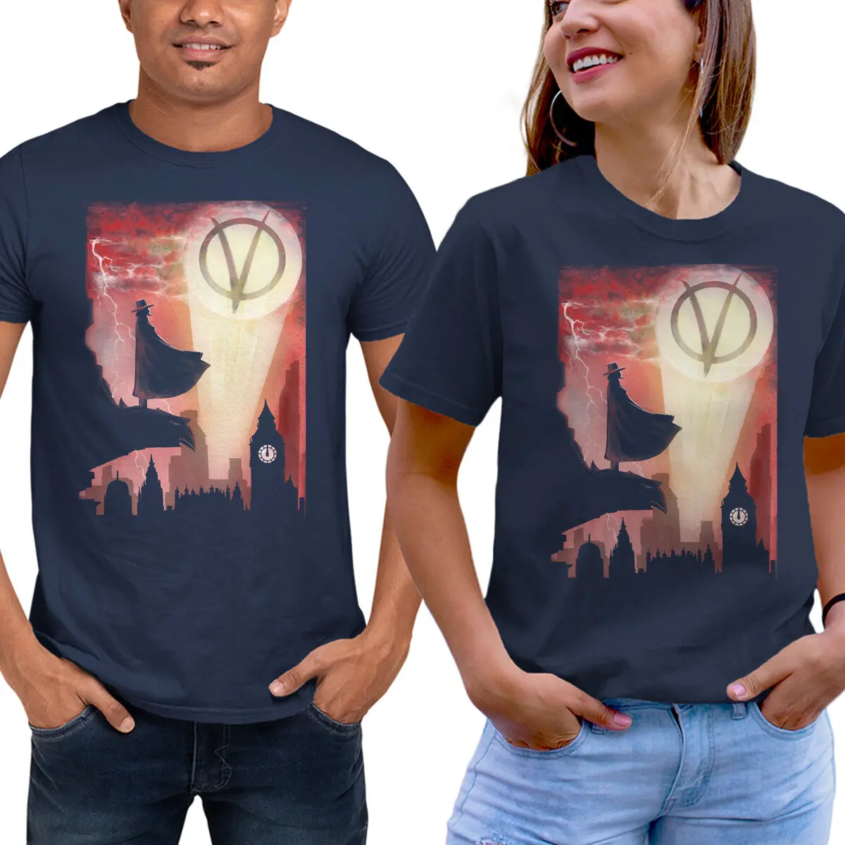 Anarchy Knight Unisex T-Shirt - Image 5