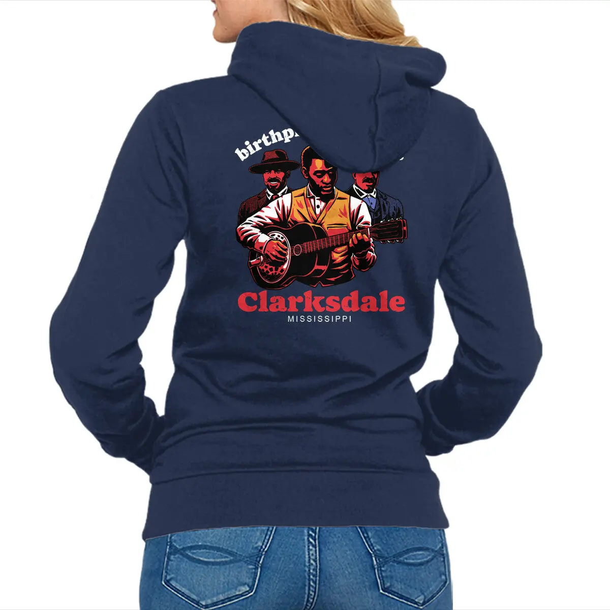 Vampire Horror Zip-Up Sweatshirt - Image 4
