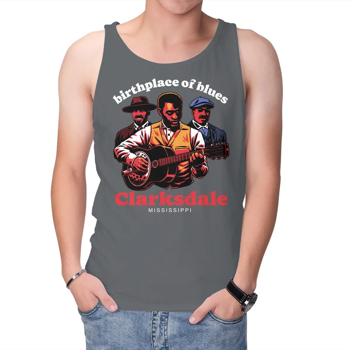 Vampire Horror Blue T-Shirt - Image 7