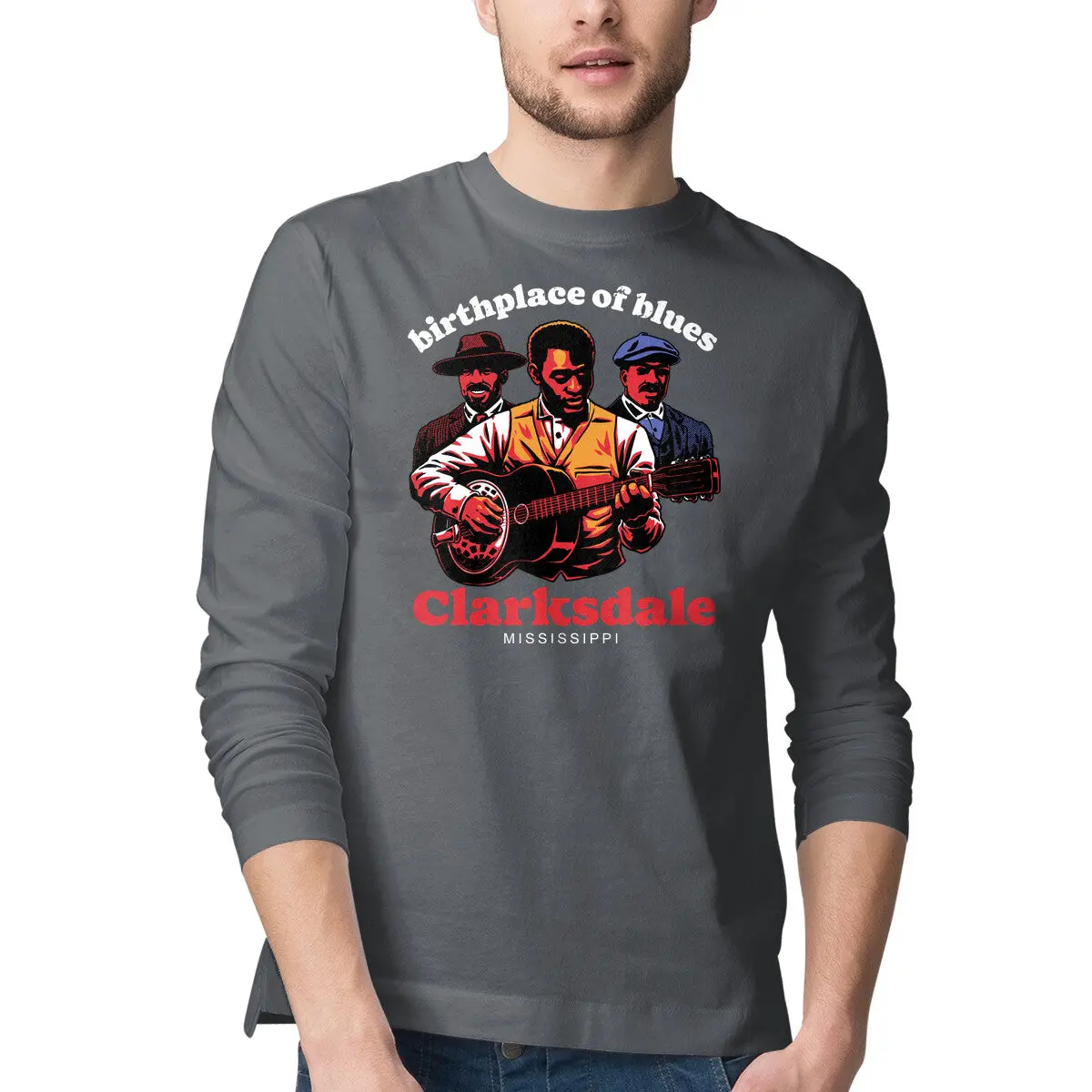 Long-Sleeve Vampire Horror T-Shirt for Men - Image 7