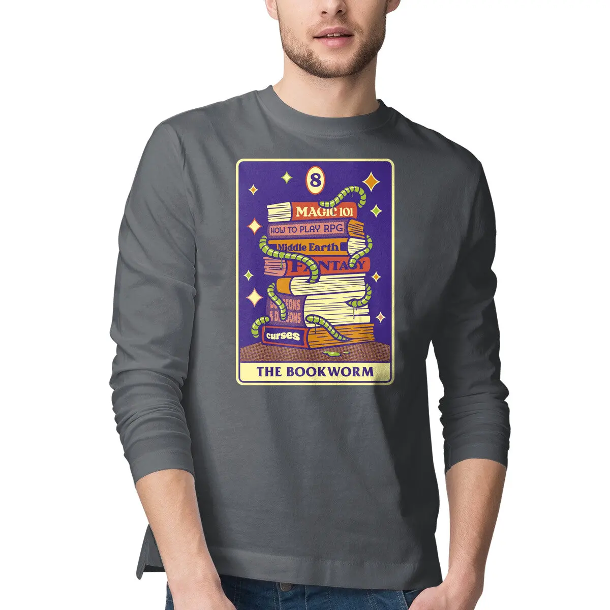 The Bookworm RPG T-Shirt - Image 7