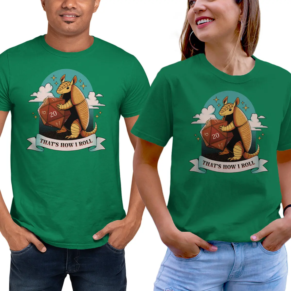Armadillo T-Shirt: 'That's How I Roll' - Image 13