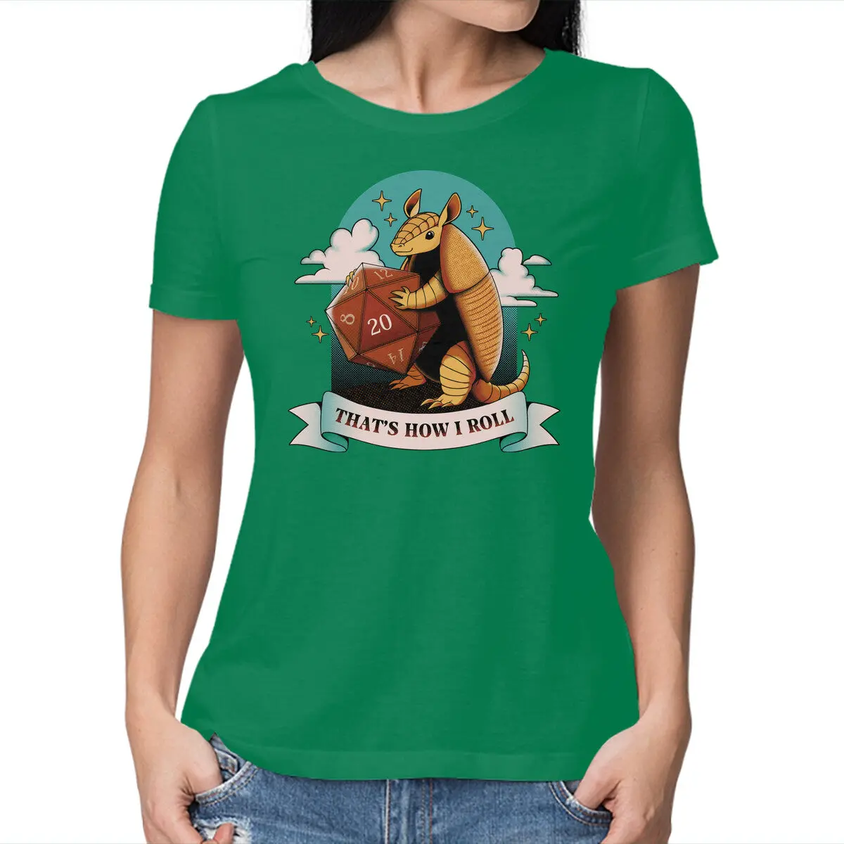 That's How I Roll Armadillo Women's T-Shirt - Image 13