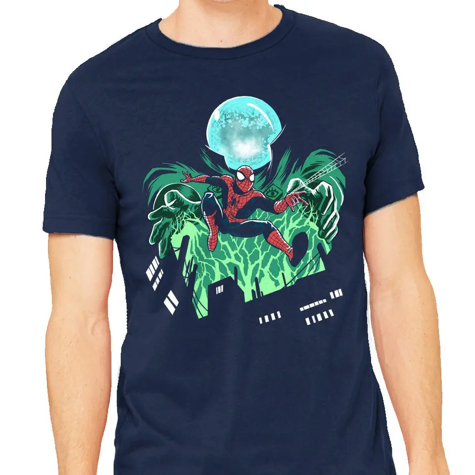 Mysterio vs. Spider Graphic Tee - Image 5