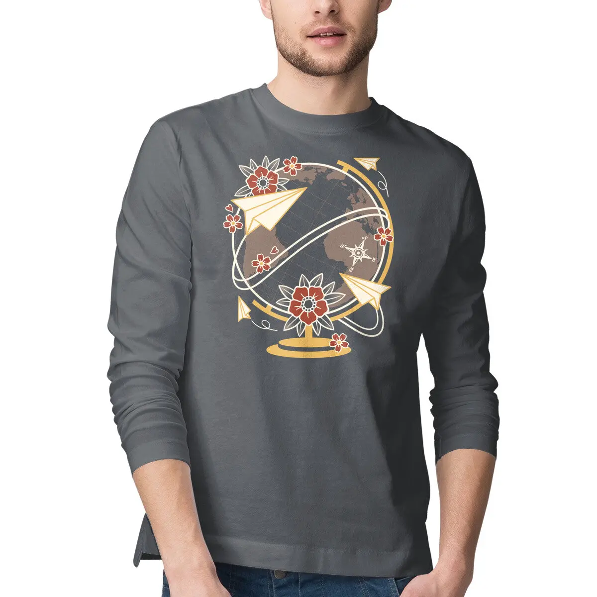 Origami Airplane T-Shirt - Image 7