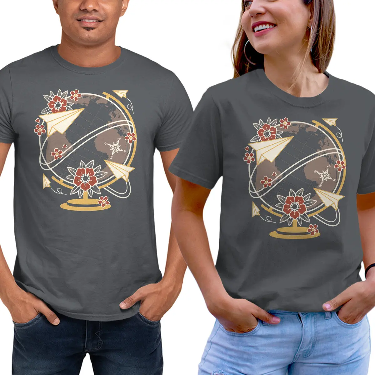 Origami Airplane Graphic T-Shirt - Image 9