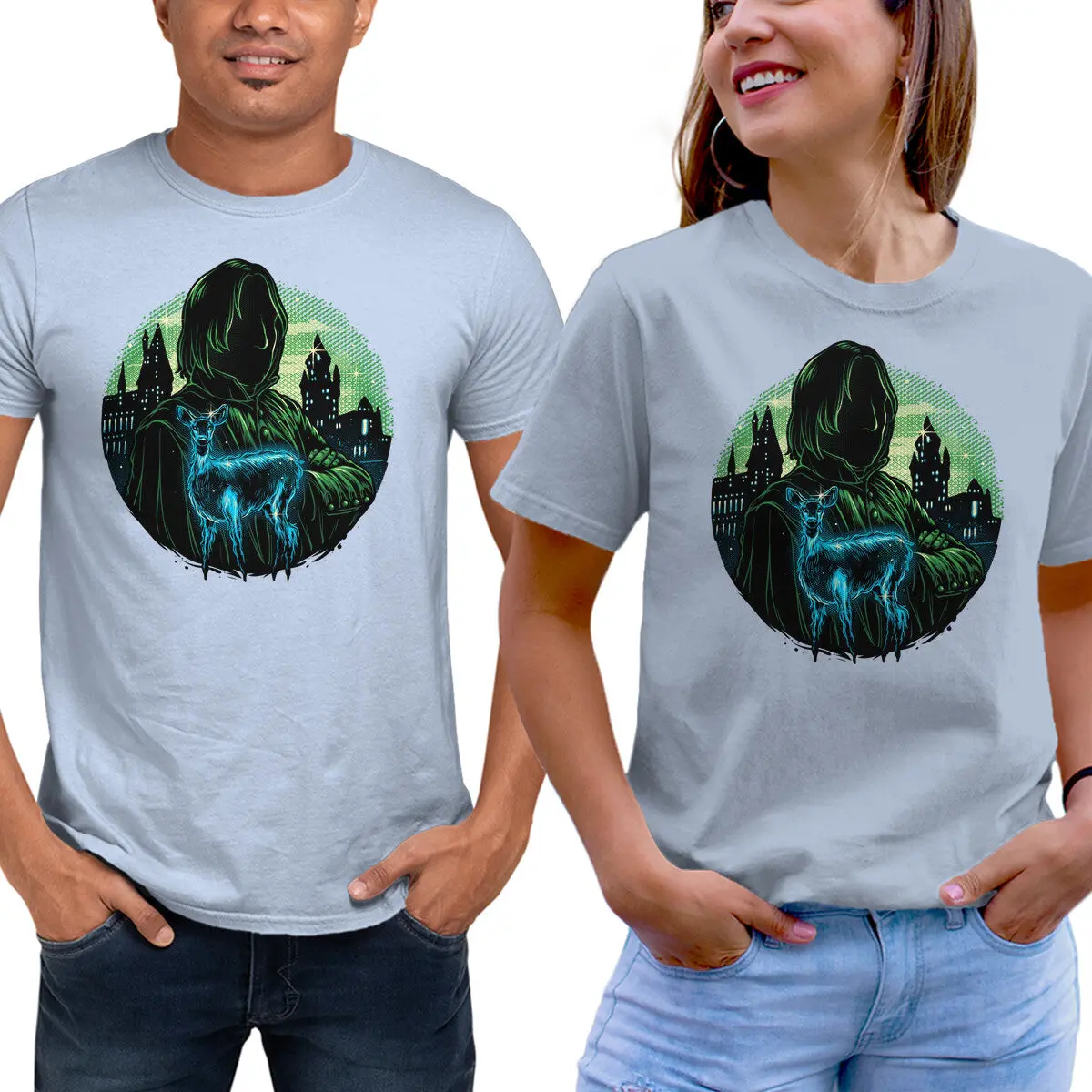Potions Master Patronus Unisex T-Shirt - Image 13