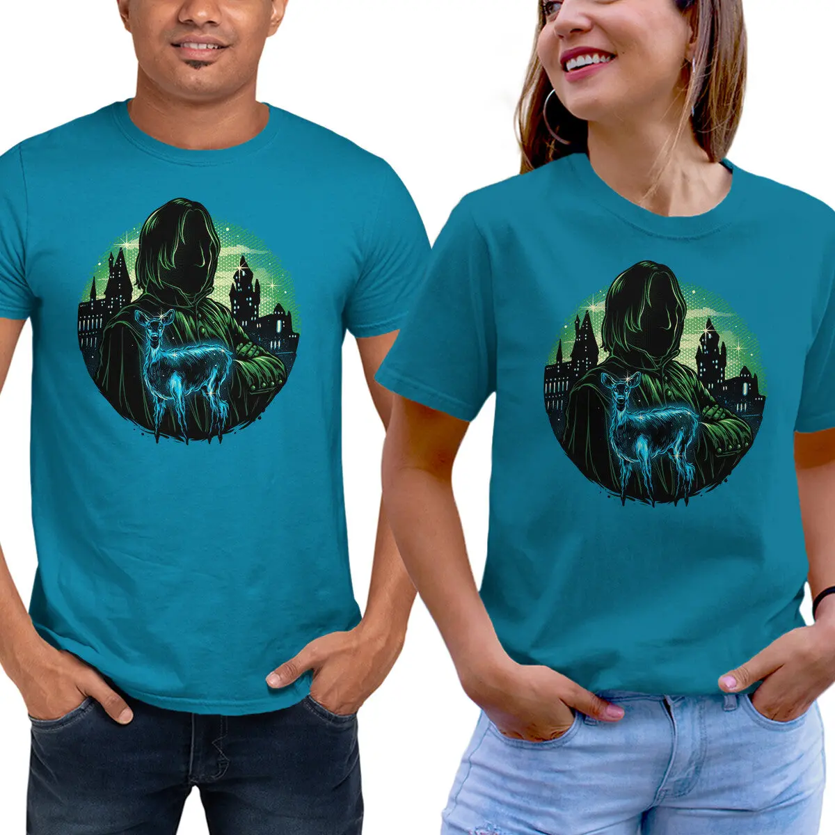 Potions Master Patronus Unisex T-Shirt - Image 9