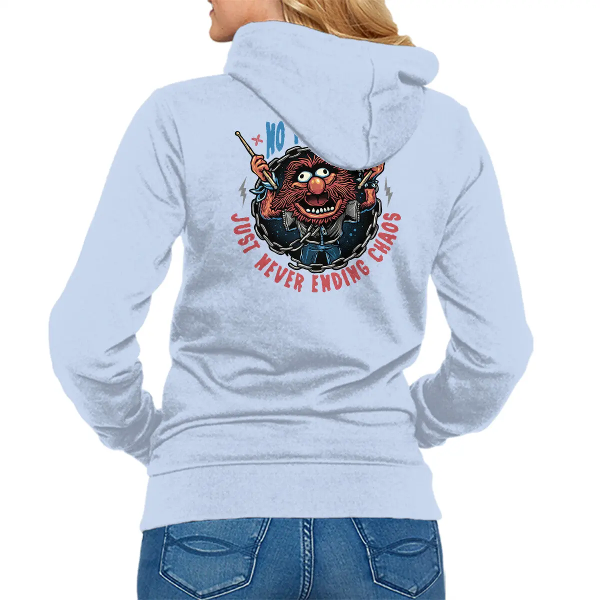 Chaos Mindset Unisex Zip-Up Sweatshirt - Image 10