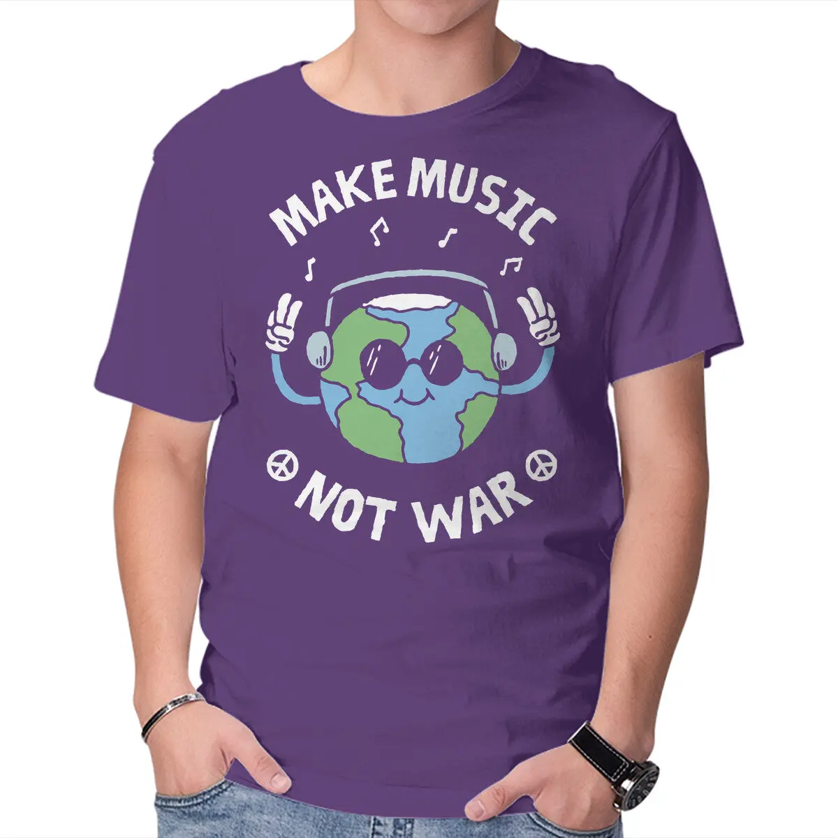 Peaceful Music Tee for Men - Image 13