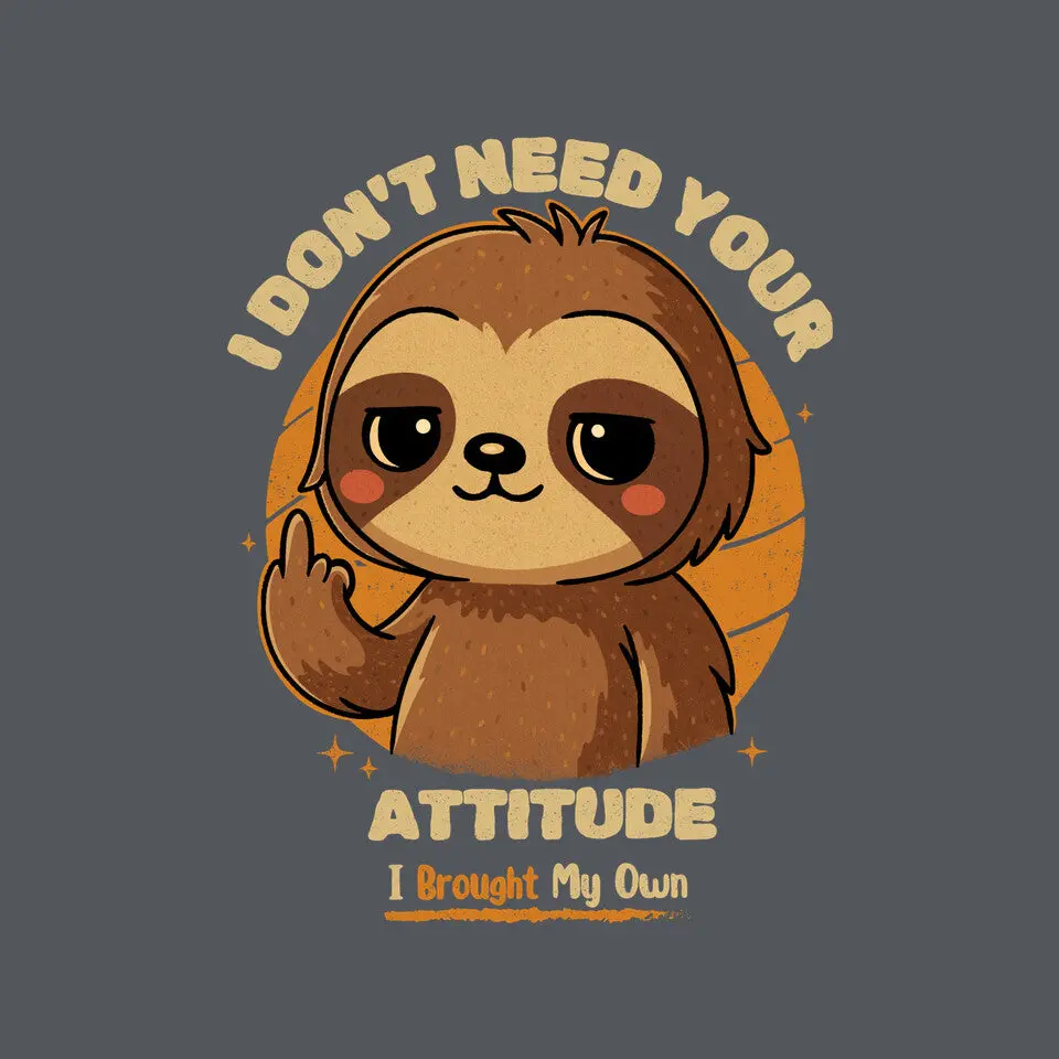 Sloth With Attitude 9