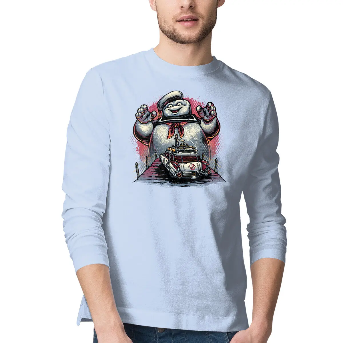 Spooky Encounter Graphic T-Shirt - Image 7