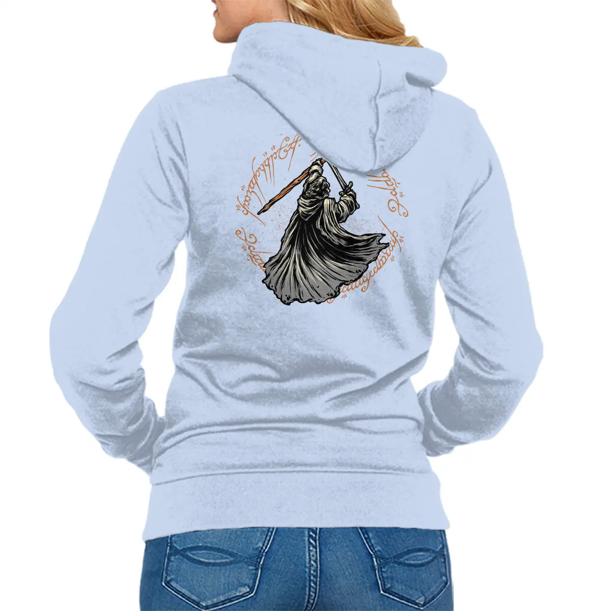 Destiny of the Wizard Unisex Zip-Up Sweatshirt - Image 7