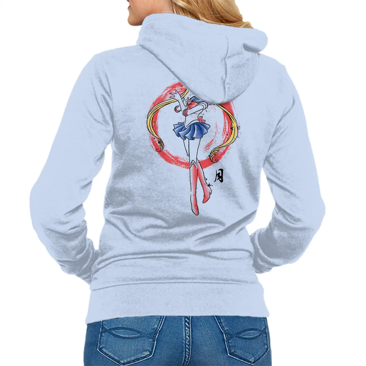 Moonlight Magic Unisex Zip-Up Sweatshirt - Image 4