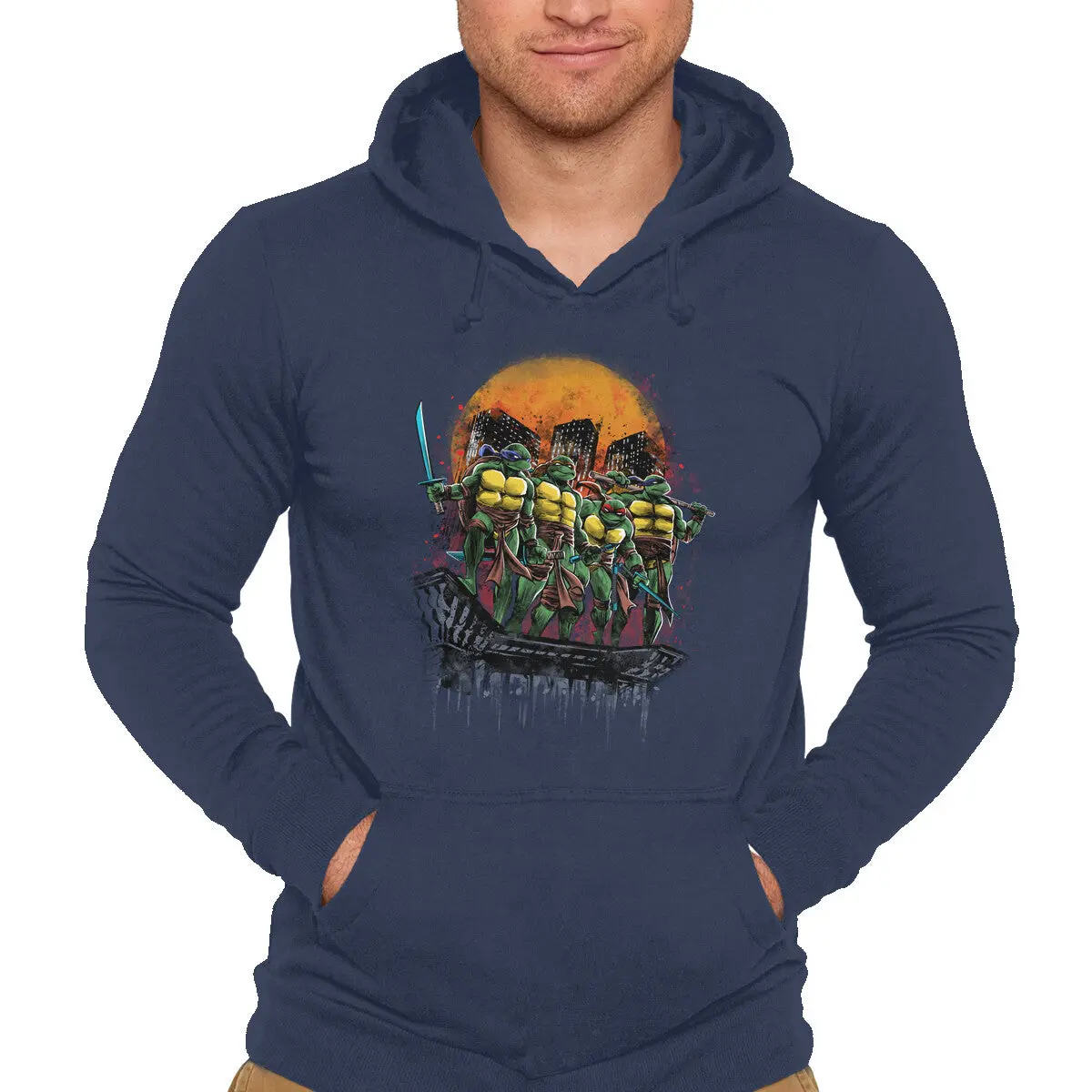 Turtle-Themed Pullover Sweatshirt - Image 4