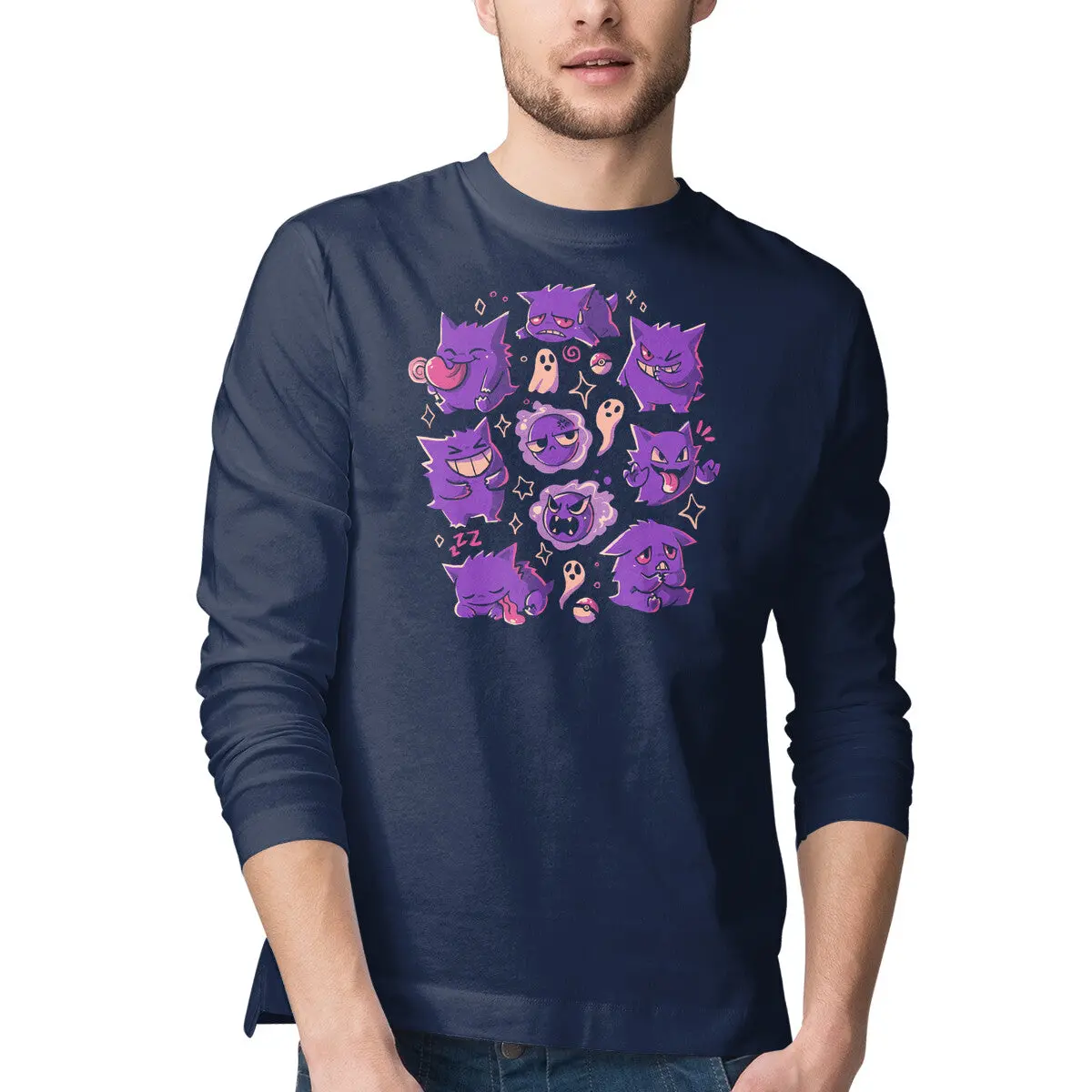 Too Many Ghosts Graphic T-Shirt - Image 4