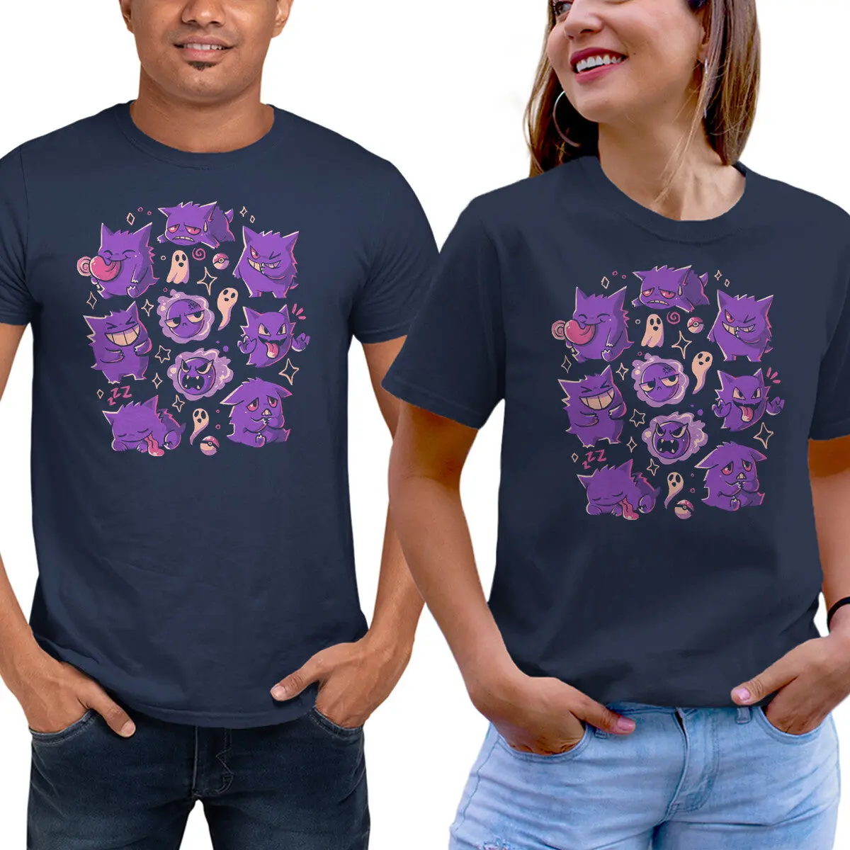 Too Many Ghosts Graphic T-Shirt - Image 5