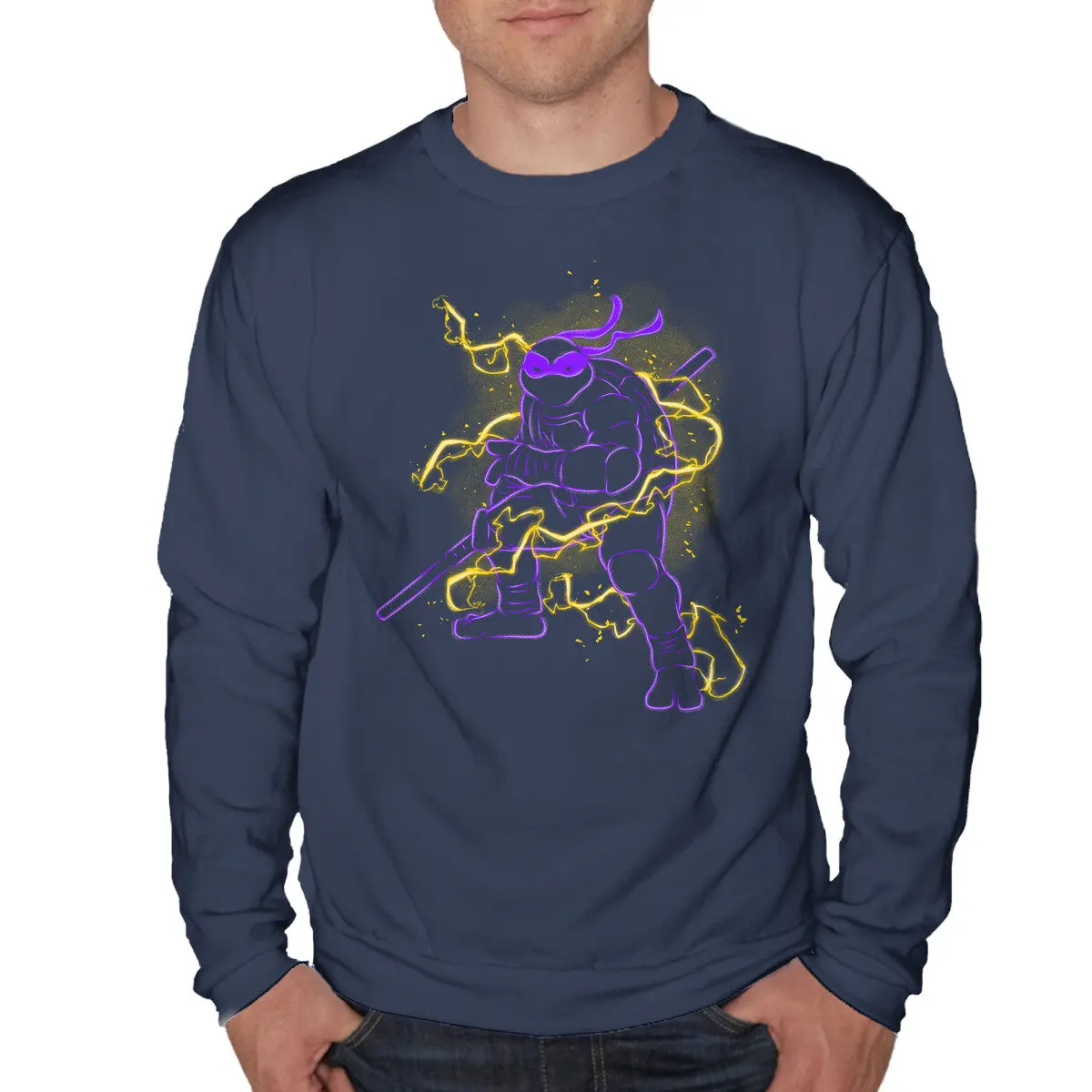 Donnie Electric Neon Sweatshirt - Image 4